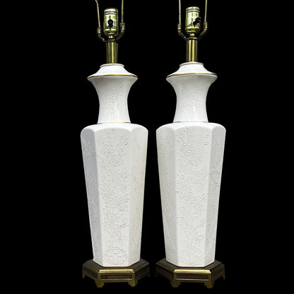 Wilmar-Co.-Porcelain-Table-Lamp_-Closeup.-3D-Floral-Design.-Shop-eBargainsAndDeals.com