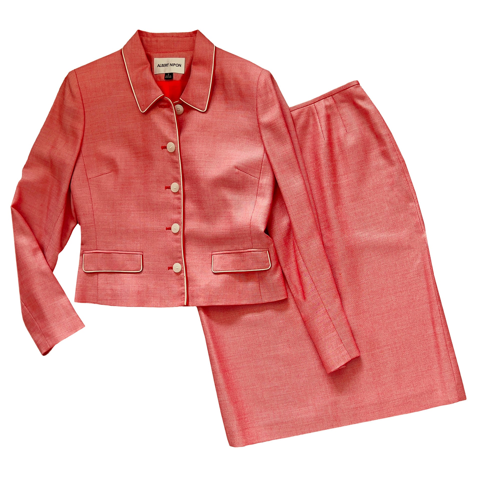 View-showing-Jacket-and-Skirt-of-Vintage-Albert-Nipon-garment