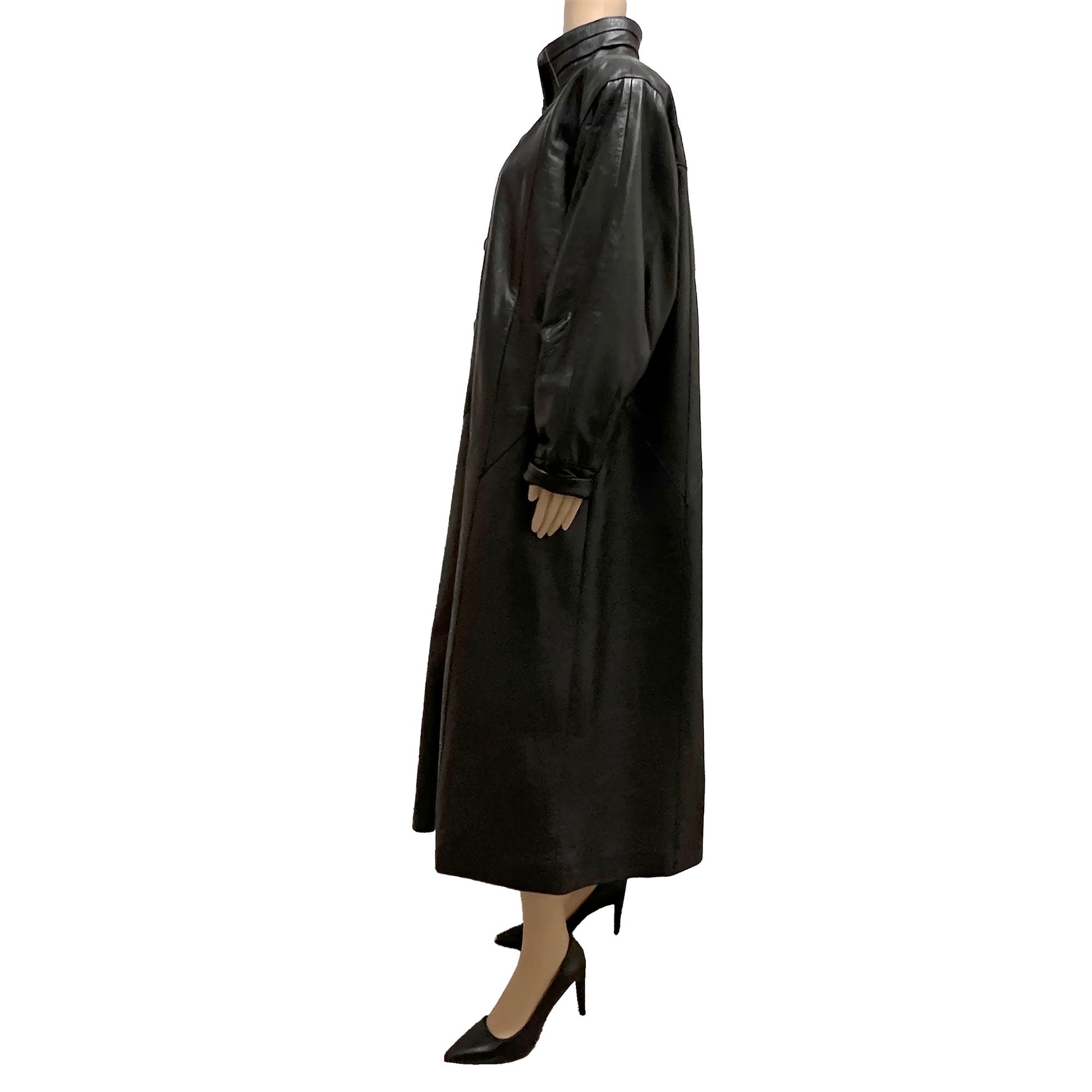 Womens-Black-Leather-Coat.-Leather-Museum.-Shop-eBargainsAndDeals.com