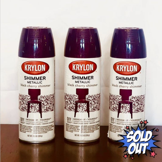 KRYLON Metallic Shimmer Black Cherry Shimmer Spray Paint