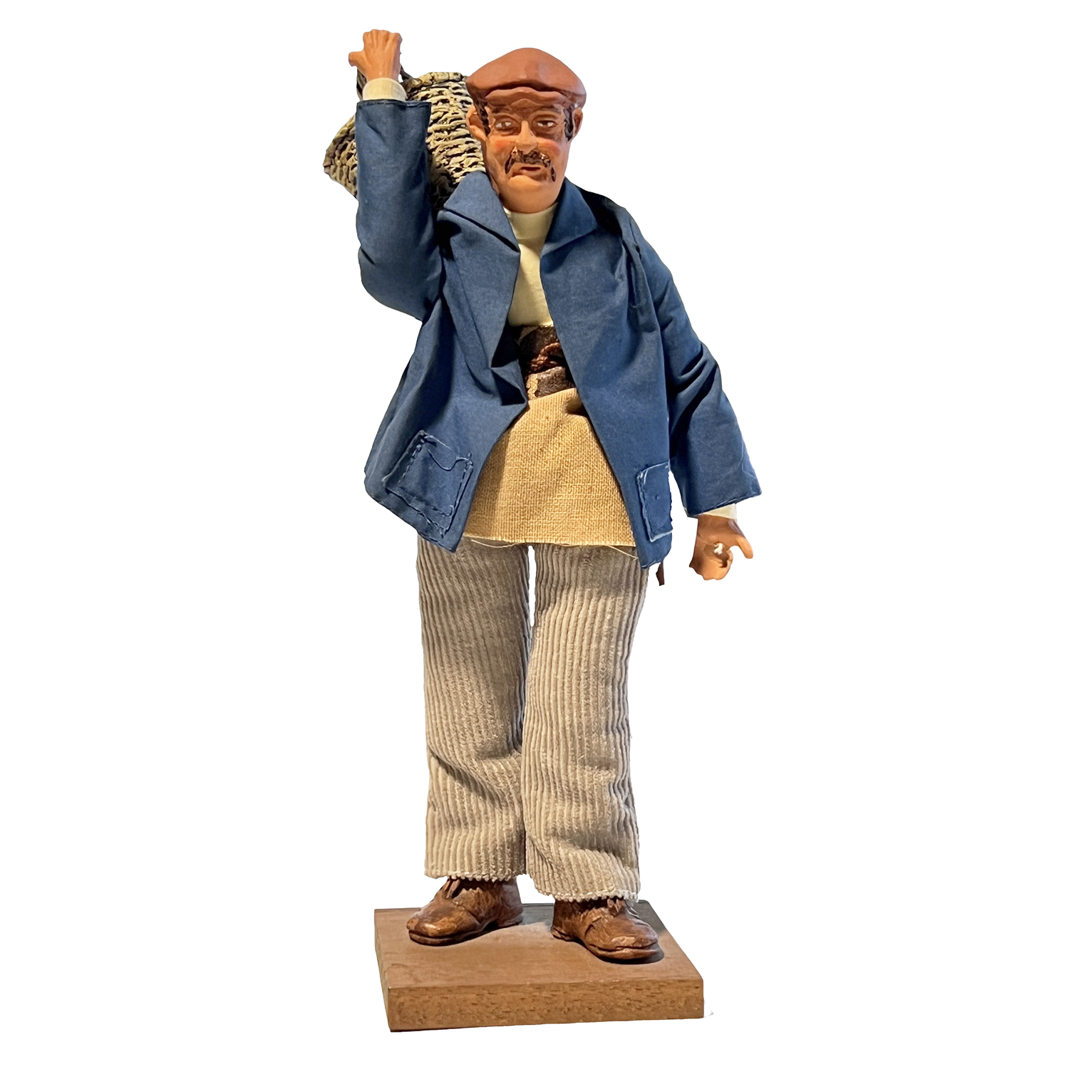 vintage_hand painted_terracotta_figurine_Santon_de_Provence.-Henri_Cavasse