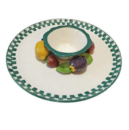3-D-Serving-Plate-for-Chips-and-Dip_-Vegetables,-Fruit-Platter.
