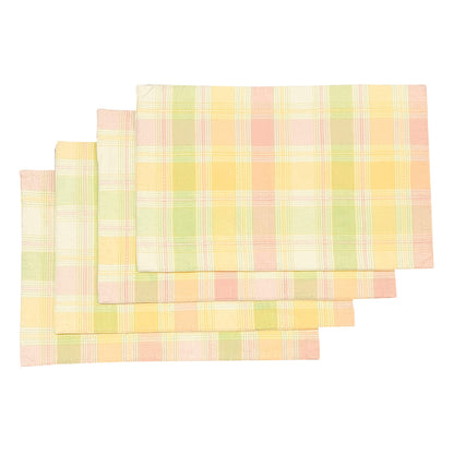 Blossom_Blooms-Yellow-Plaid-Cotton-Placemats.2-Shop-eBargainsAndDeals.com