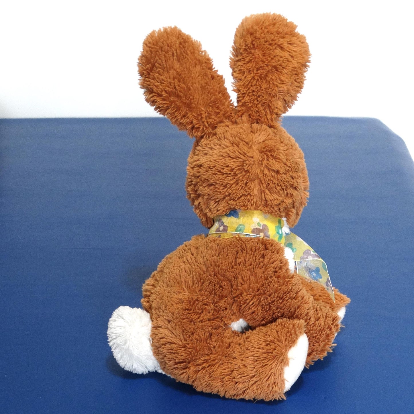 Vintage Hungarian Brown Plush Bunny Rabbit Stuffed Animal - PawPurrPrints.com