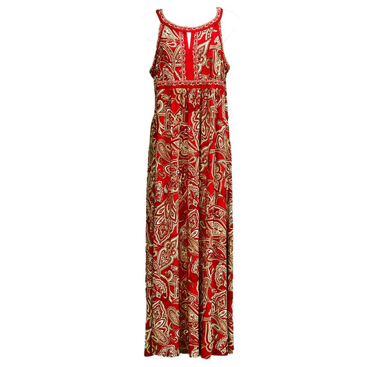INC-International-Concepts-Red-Pattern-Sleeveless-Maxi-Dress.-Shop-eBargainsAndDeals