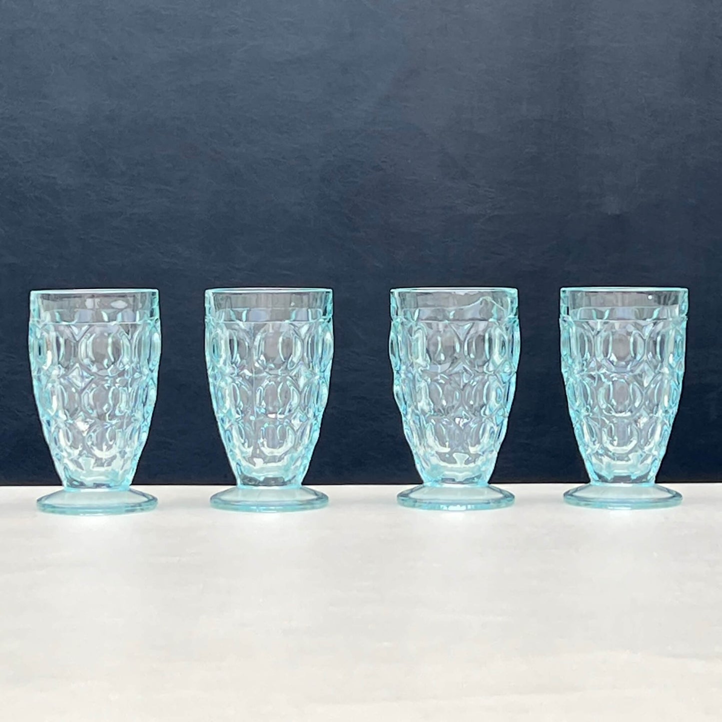 Jeanette-Ice-Blue-Pilgrim-Oval-Depression-Glass-Juice-Glasses.-Shop-www.eBargainsAndDeals