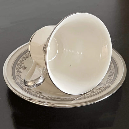 Lenox-Lace-Point-China-Cup-and-saucer-set.-Cup-laying-flat.-Shop-eBargainsAndDeals.com.copy.