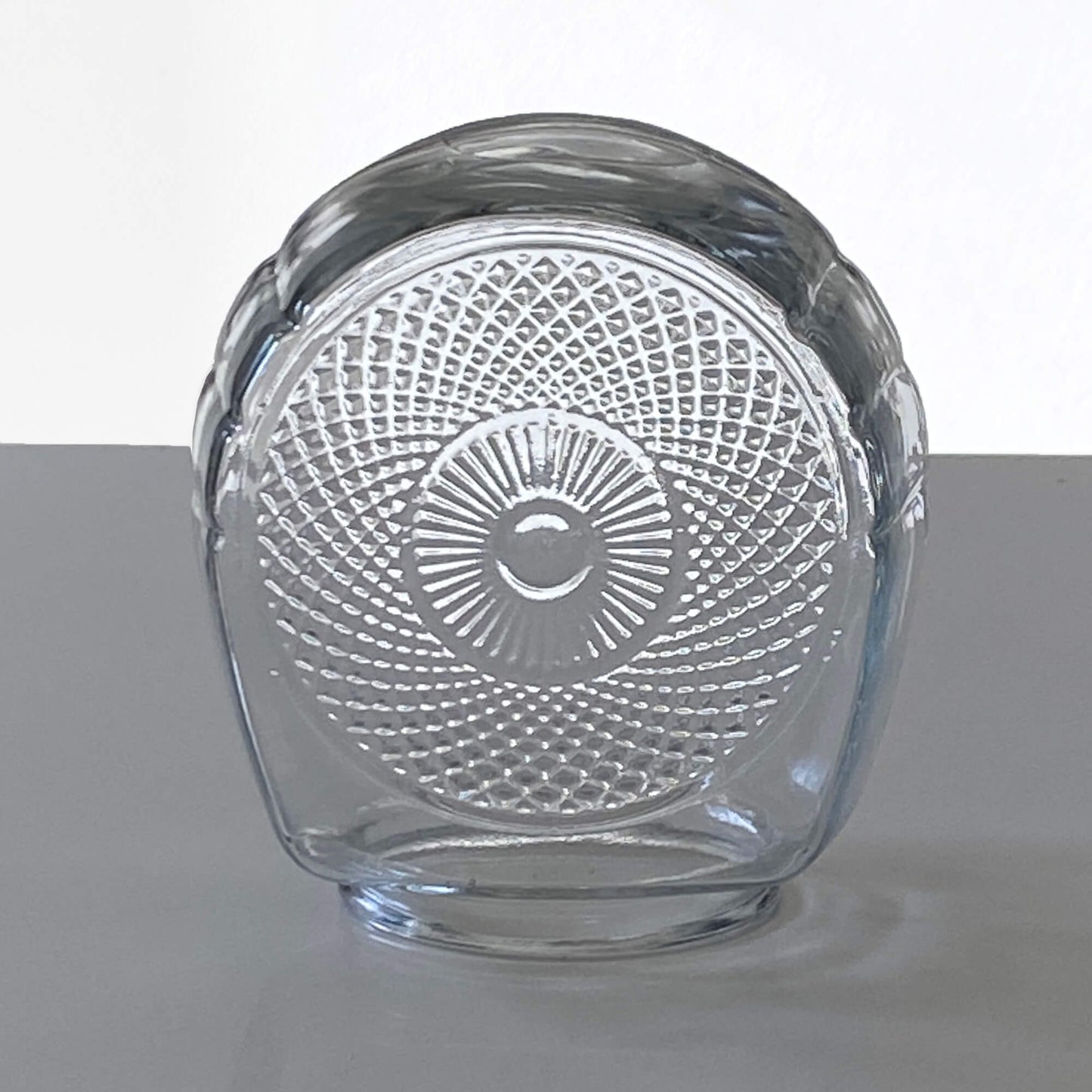 Mid-Century-Clear-Glass-Decorate-Ceiling-Fixture-Light-Shade.