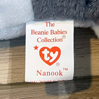 Nanook-The-Beanie-Babies-Collection-Stuffed-Gray-Dog.-Shop-eBargainsAndDeals