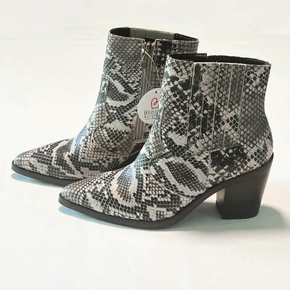 New-Womens-Blondo-B-7120-Waterproof-Reptile-Booties_-Size-7-side-view.-Shop-eBargainsAndDeals.com.
