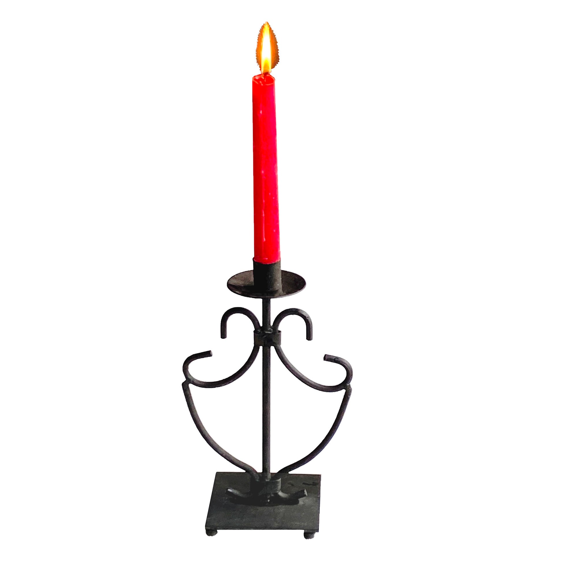 Silvestri-Wrought-iron-taper-candle-holder