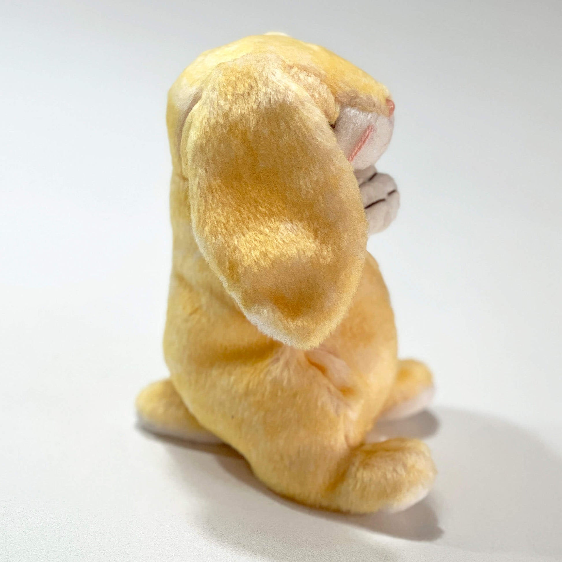 Ty-Beanie-Babies-Grace-Gold-Bunny-Rabbit-Plush-Toy.-Side-view.-Shop-eBargainsAndDeals.com.