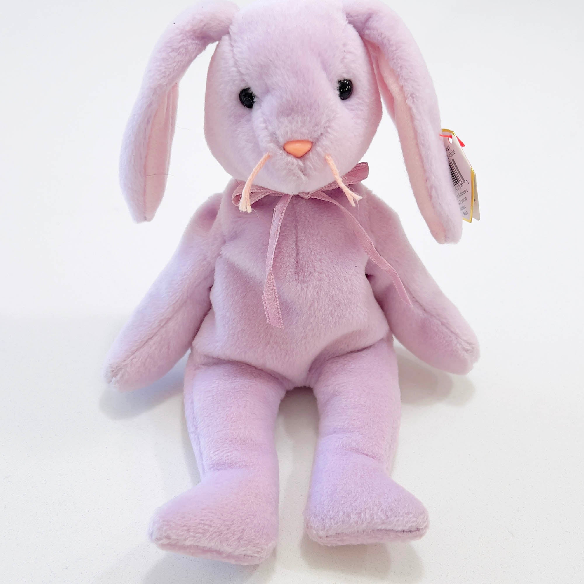 Ty Floppity Bunny Rabbit 1996 Beanie Babies Collection Stuffed Toy