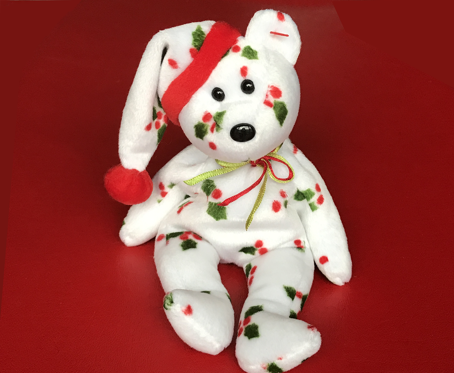 Ty-beanie-Teddy-the-Christmas-bear