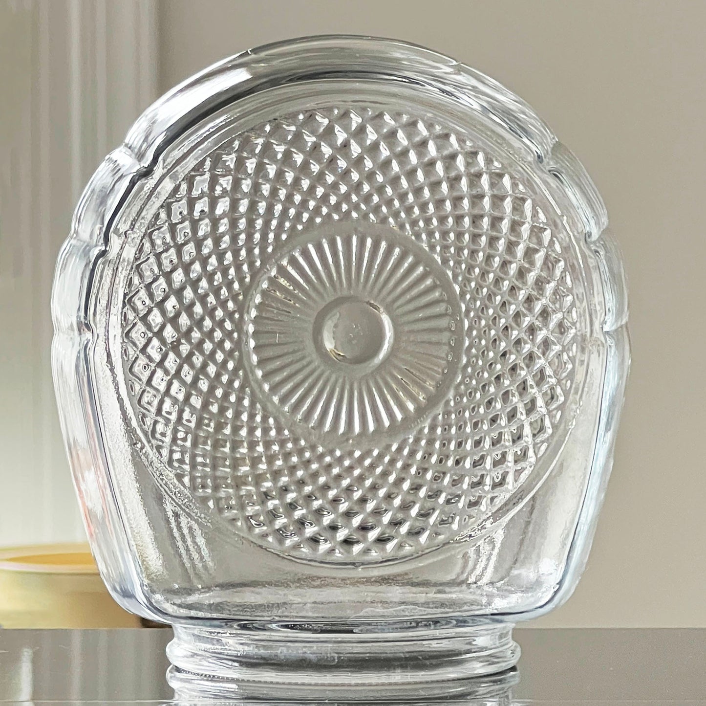 Vintage-Clear-Glass-Alarm-Clock-Shaped-Bathroom--Shade.
