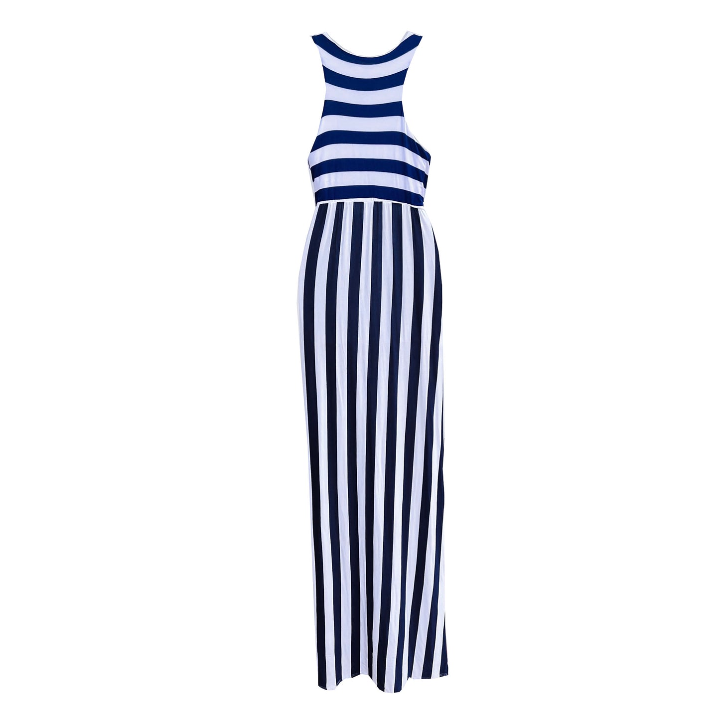 bellamie-striped-maxi-dress-back-view