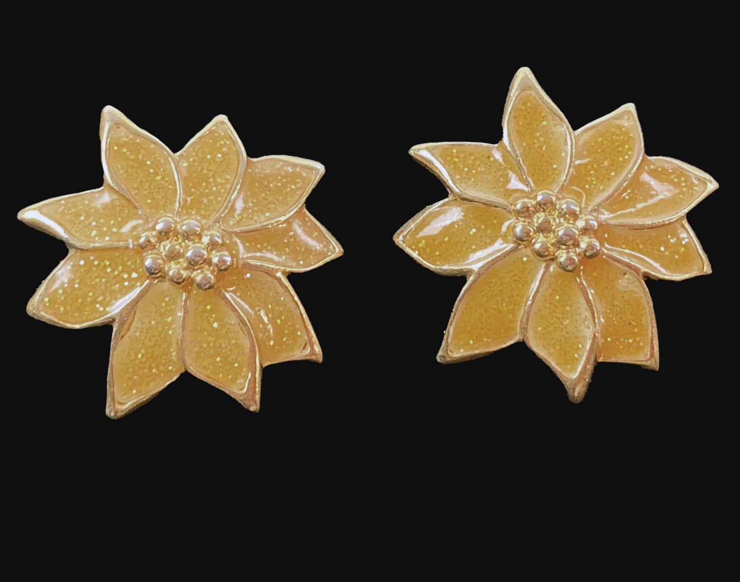 vintage-enamel-flower-earrings